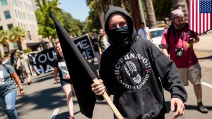 Seven stabbed at neo-Nazi rally outside California state Capitol