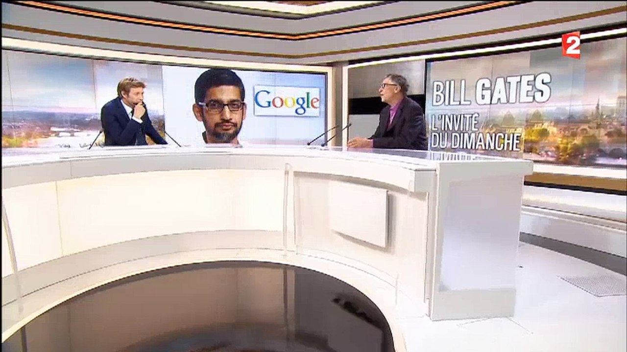 Le patron de Google a t-il plus de pouvoir que le Président des Etats-Unis ? Bill Gates répond ! Regardez