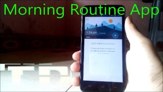 Morning Routine Android Material Design App Quick Review