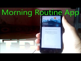 Morning Routine Android Material Design App Quick Review