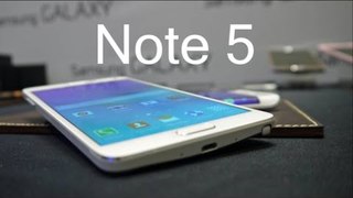 Samsung Galaxy Note 5 And Galaxy S6 Specs