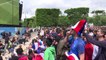 Les supporteurs français explosent de joie après la victoire face à l'Irlande