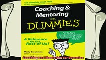 behold  Coaching and Mentoring For Dummies