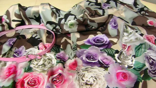 Ольга Никишичева показывает, как сшить простую и практичную юбку из хлопка с оригинальным принтом.