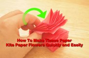 How To Make Tissue Paper | Kite Paper Flowers Quickly and Easily