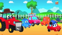 Little Red Car Rhymes - Little Red Car In The Scary Wood   Scary Nursery Rhymes   Children s Songs