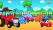 Little Red Car Rhymes - Little Red Car In The Scary Wood   Scary Nursery Rhymes   Children s Songs