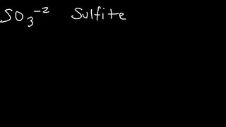 How To Draw The Lewis Structure of Sulfite SO3-2