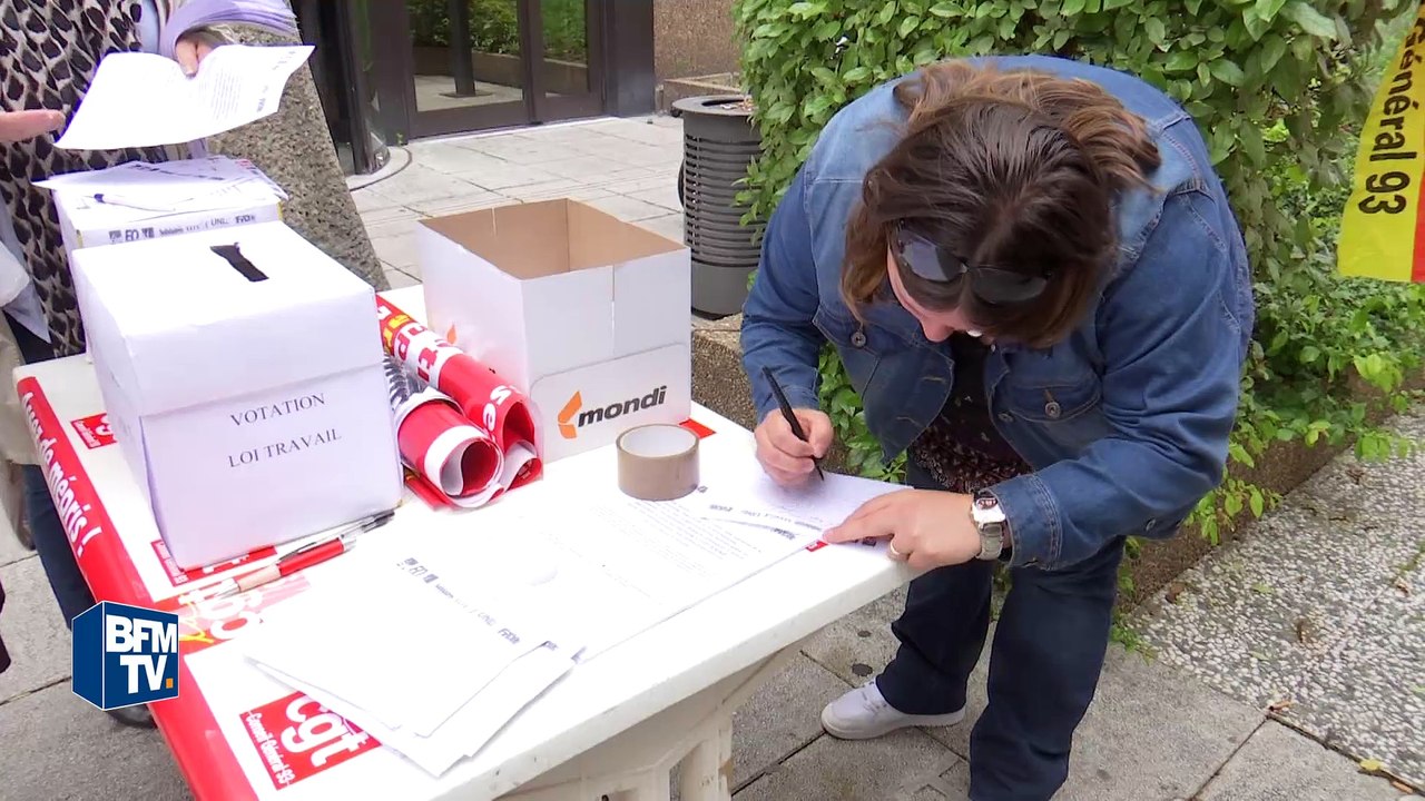 Loi travail: la votation citoyenne de la CGT touche à sa fin