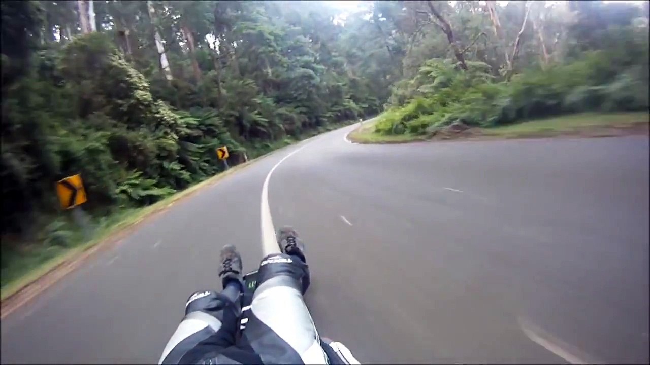 GoPro HD Greatest street luge run for Team Brutality