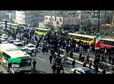 Basiji militia attack Mehdi Karroubi with teargas on 22 Bahman - Iran Tehran 11 February 2010