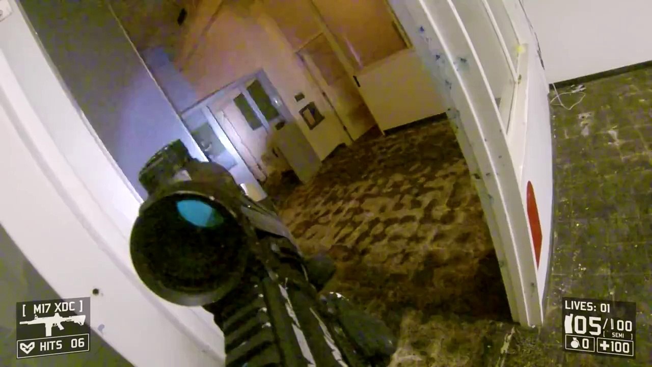 GoPro Cold War Bunker Paintball