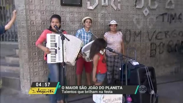 Jornal do SBT mostra talentos que brilham no maior São João do mundo