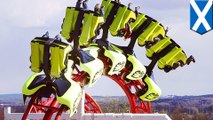 Roller coaster derails in Scotland: 10 kids, adults injured at M&Ds theme park - TomoNews