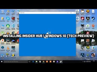 How To Install Insider Hub | Windows 10