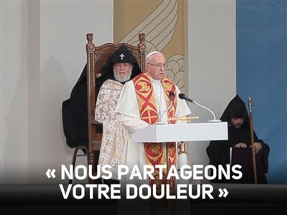 Lors de son voyage arménien, le Pape évoque le génocide