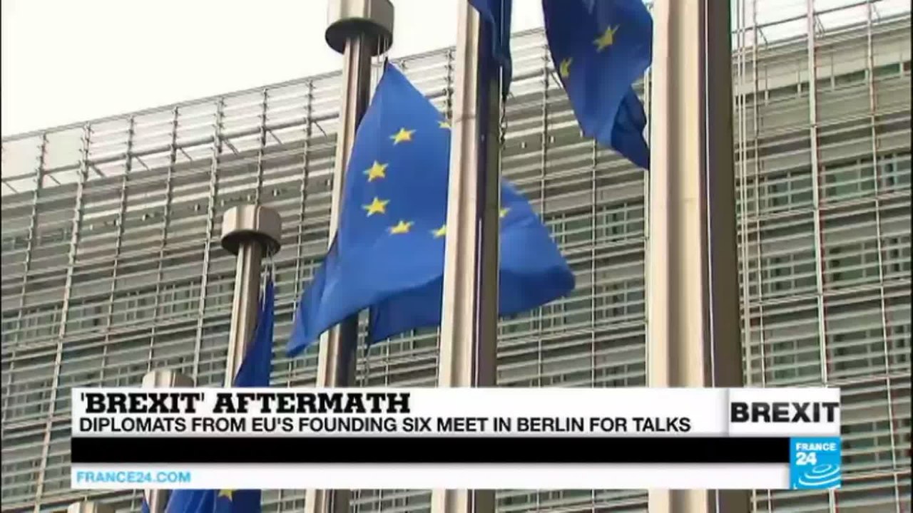 'Brexit' aftermath: diplomats from EU's founding six meet in Berlin for talks
