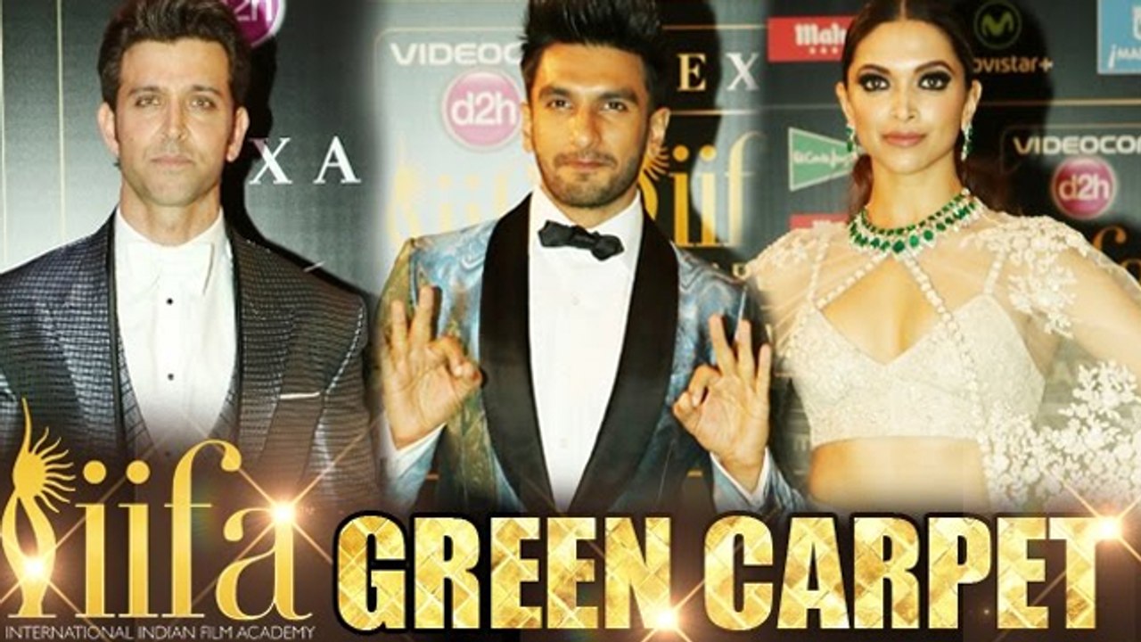 IIFA Awards 2016 | Salman Khan, Deepika Padukone, Ranveer Singh, Hrithik Roshan | Green Carpet