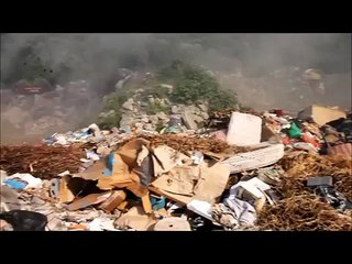 EREĞLİ BELEDİYESİNİN ÇÖPLÜĞÜNDE YANGIN www.ereglionder.com.tr