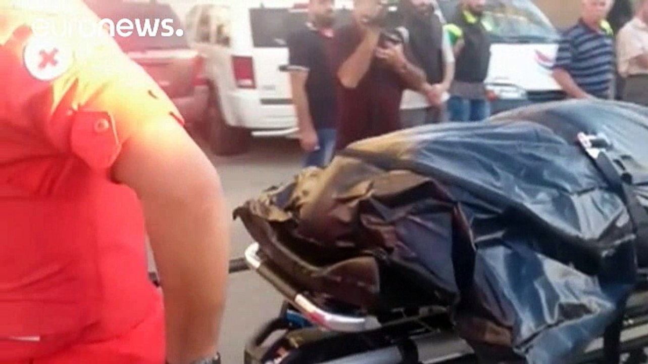 Multiple suicide attacks on Lebanese border village