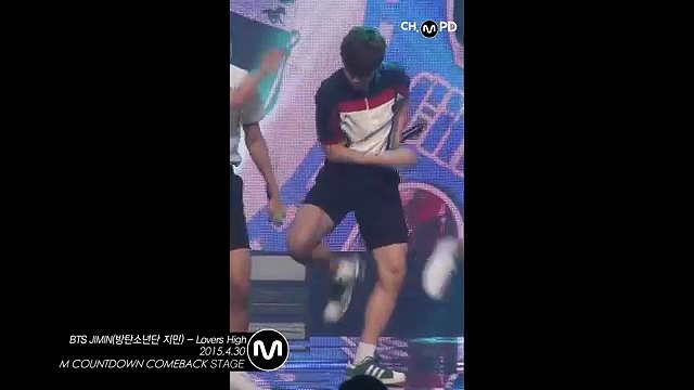 [MPD직캠] 방탄소년단 지민 직캠 Lovers High BTS JIMIN Fancam Mnet MCOUNTDOWN 150430