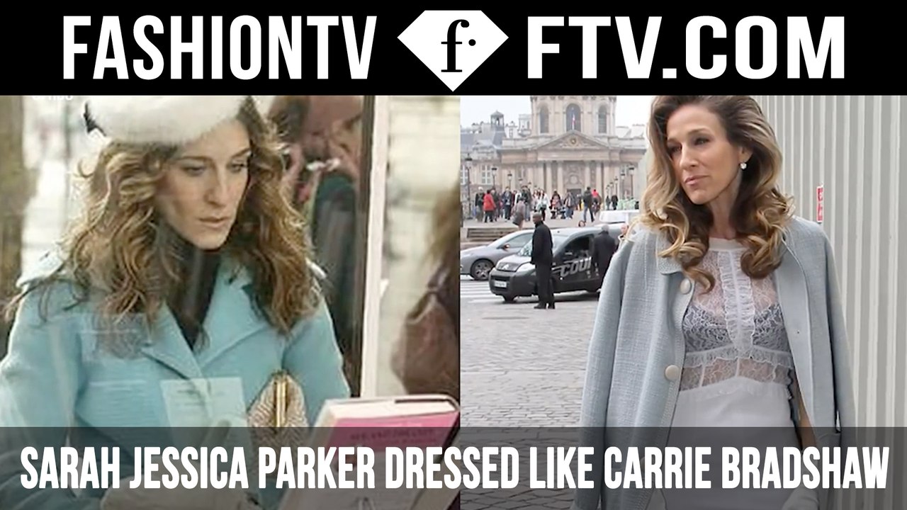 Sarah Jessica Parker Dressed Like Carrie Bradshaw | FTV.com