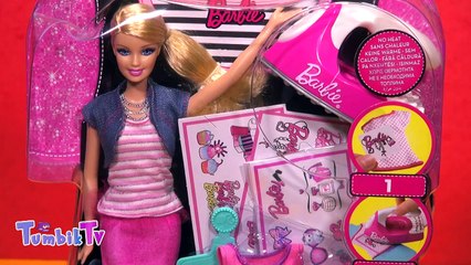 Barbie Tişört Tasarım Merkezi - Barbie Oyuncak Tanıtımı