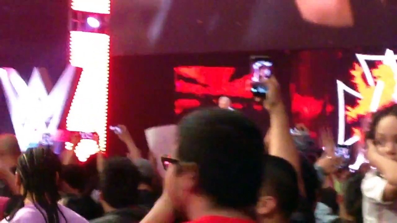 Triple H entrance Raw 3/23/2015