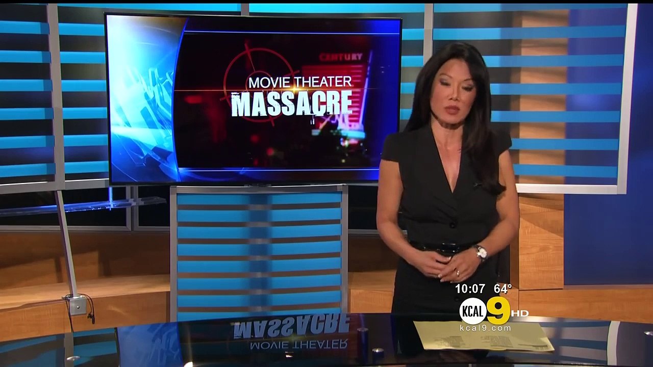 Sharon Tay 2012/07/24 KCAL9 HD; Black dress