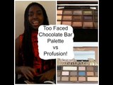 Too Faced Chocolate Bar Palette Vs Profusion!