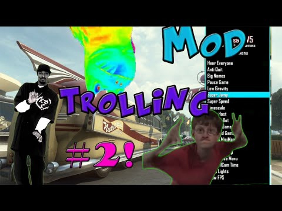 Call of Duty Black Ops 2 Mod Trolling #2 - "Funny Reactions"