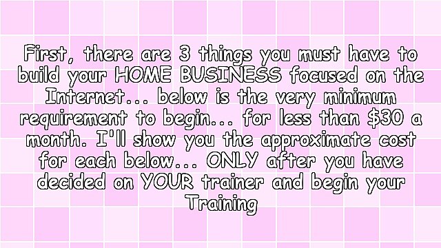 Minimum Requirements You'll Need