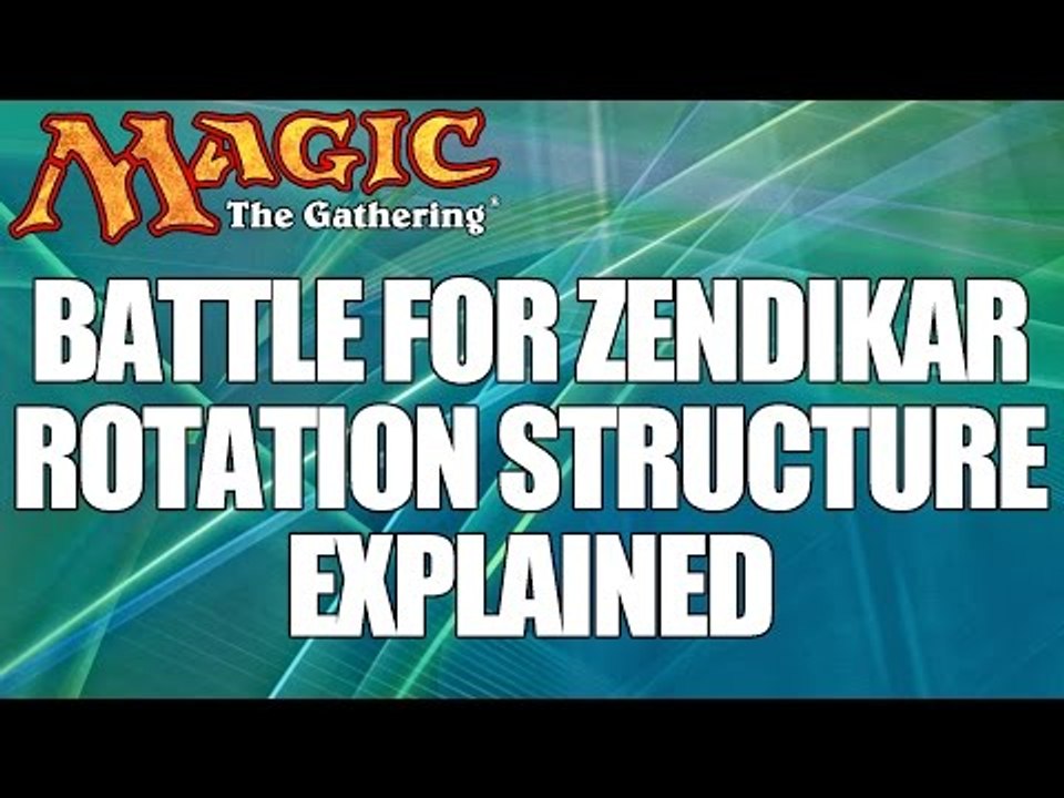 MTG - Standard Rotation Structure: Post Battle for Zendikar