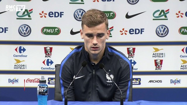 Antoine Griezmann évoque la causerie de la mi-temps