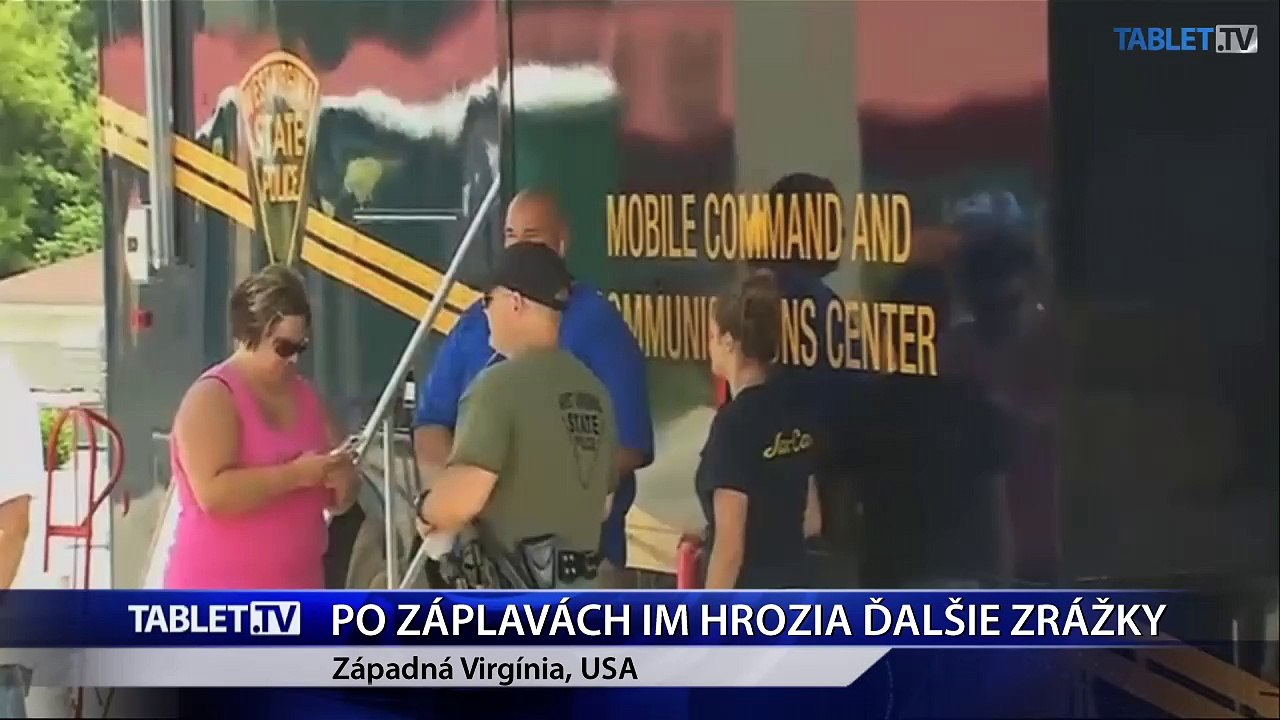 Po záplavách hrozia Západnej Virgínii ďalšie zrážky