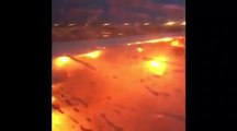 Le sauvetage d'un avion en feu après une fuite de kérosène