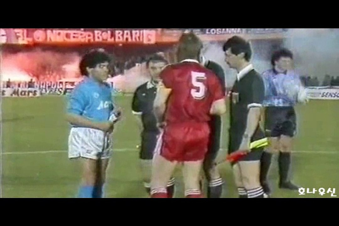 88-89 Home Maradona vs Bayern Munich