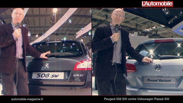 Comparatif Mondial Peugeot 508 SW contre VW Passat SW