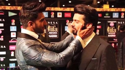 (Video) Ranveer Singh & Fawad Khan FUNNY MOMENT At IIFA Awards 2016