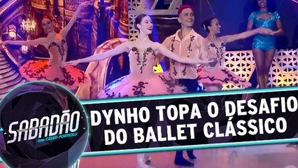 Dynho topa o desafio do Ballet Clássico