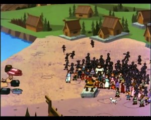 Vic le Viking (1974) épisode 16 . Le supplice de l eau .