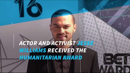 Grey's Anatomy star Jesse Williams delivers moving speech  at 2016 BET Awards