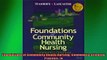 FREE DOWNLOAD  Foundations of Community Health Nursing CommunityOriented Practice 1e READ ONLINE