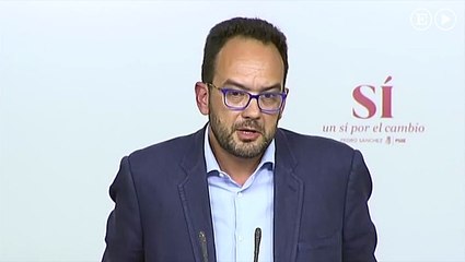 El mensaje del PSOE respecto a los apoyos al PP