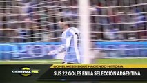 Los 22 goles de Messi con la Argentina