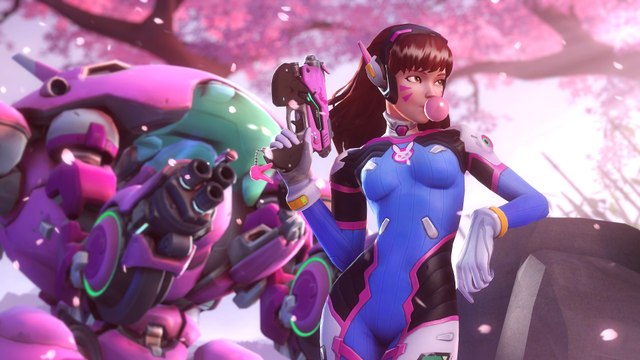 Overwatch PS4 D.VA Gameplay Vol 1