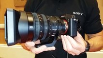 Sony A7s with 28-135 F4 Cine lens