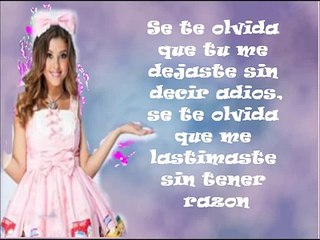 paulina goto(Valentina)-Vete al diablo-EME 15-letra-miss XV