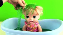 Baby Alive Bir Kova Slime Bucket Challenge Gelli Baff