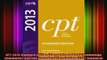 READ book  CPT 2013 Standard Edition Current Procedural Terminology Standard Current Procedural Full Free
